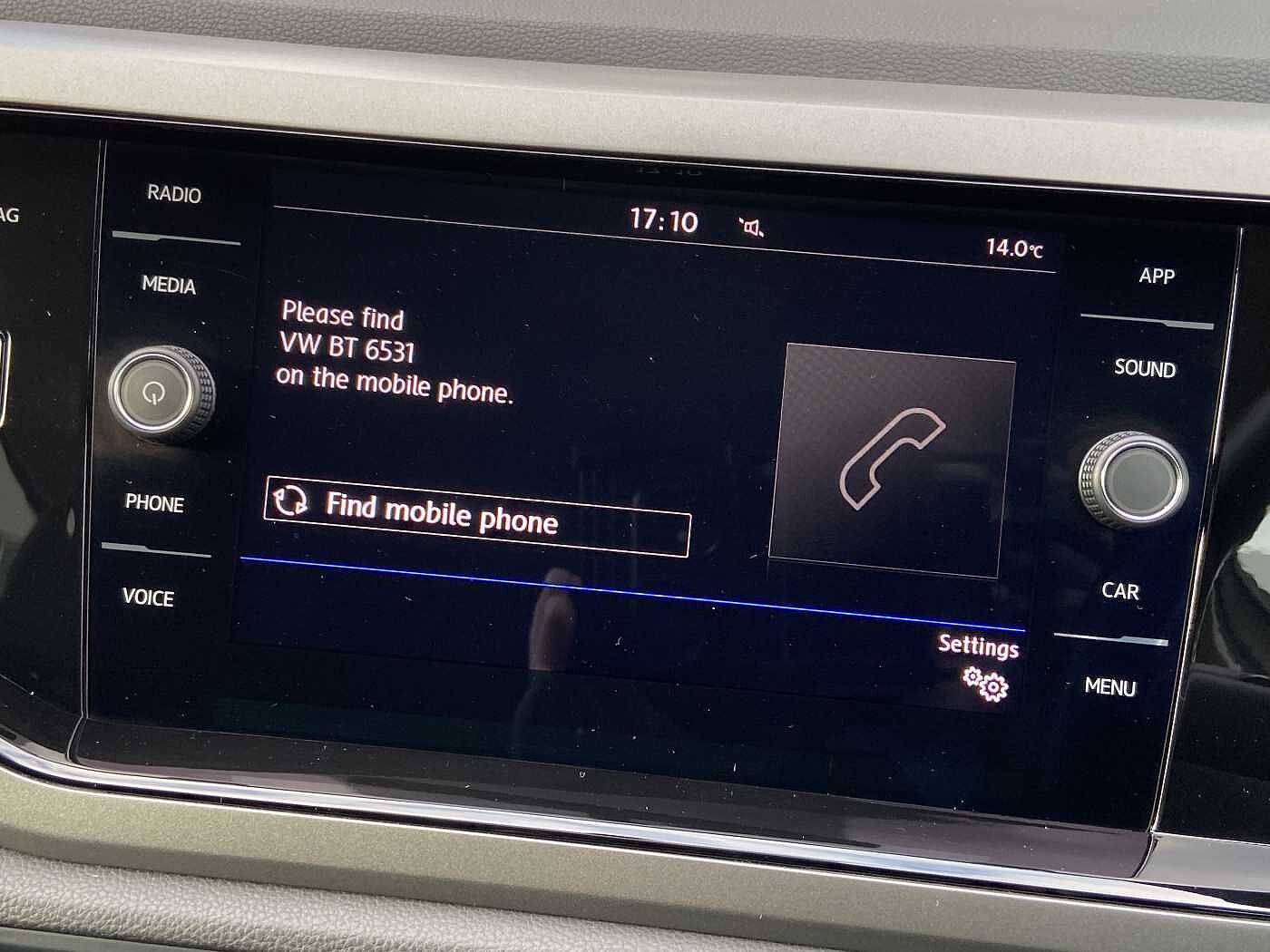 Volkswagen Polo MK6 Hatchback 5Dr 1.0 TSI 95PS Match + Apple Car Play & Android Auto