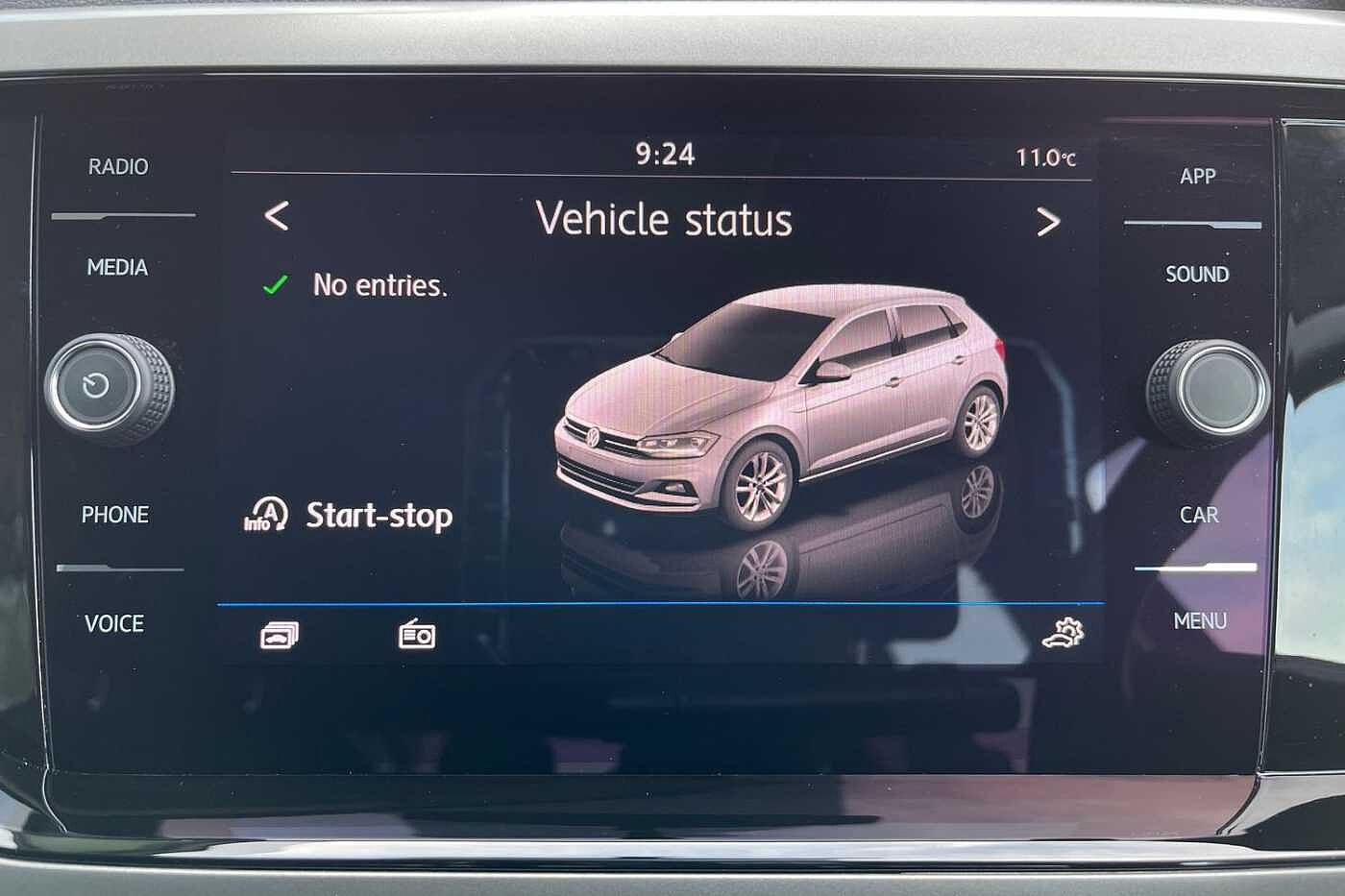 Volkswagen Polo 1.0 EVO Match Hatchback 5dr Petrol Manual Euro 6 (s/s) (80 ps)