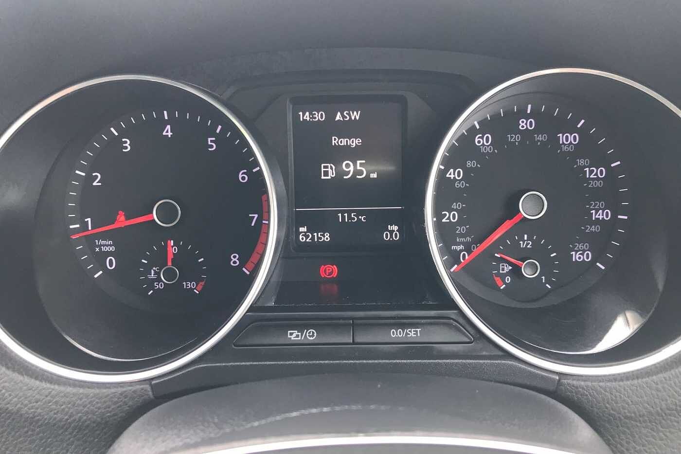 Volkswagen Polo 1.0 BlueMotion Tech Match Hatchback 5dr Petrol Manual Euro 6 (s/s) (60 ps)